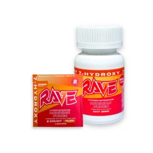 rave 7 hydroxy chewable tablets hawaiian punch 20mg per tablet set 97504