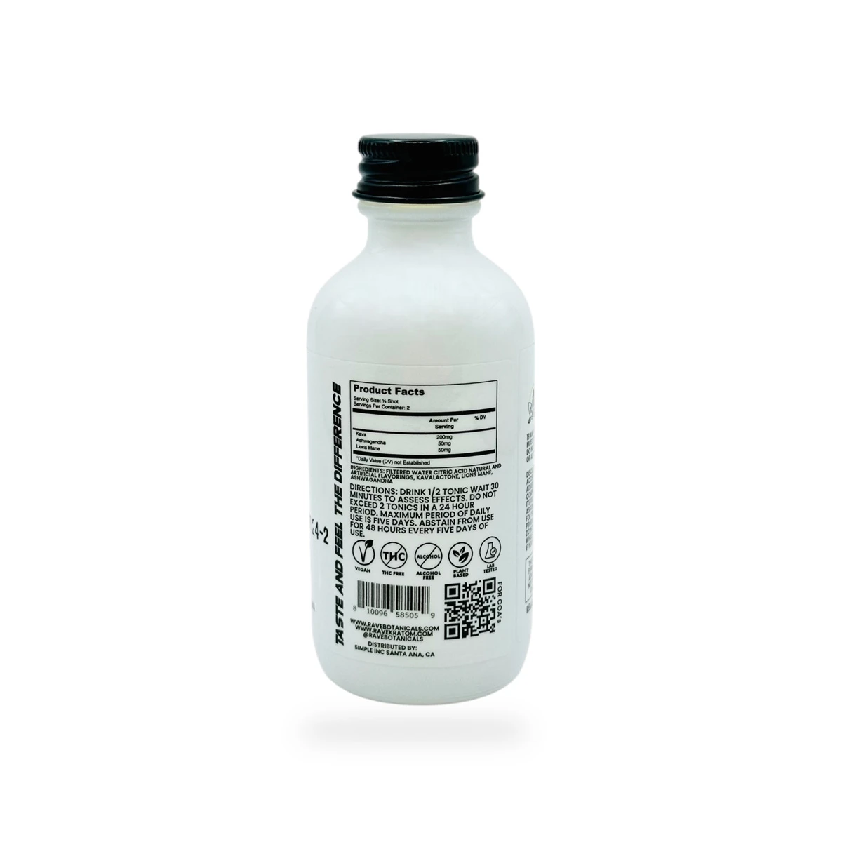 rave botanicals kava blend chill shot pina colada 60ml back 75134 rave botanicals kava blend chill shot pina colada 60ml back 75134