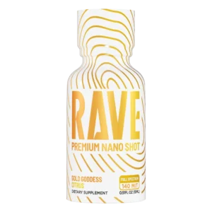 rave kratom 140mit goldgoddesscitrus bottle
